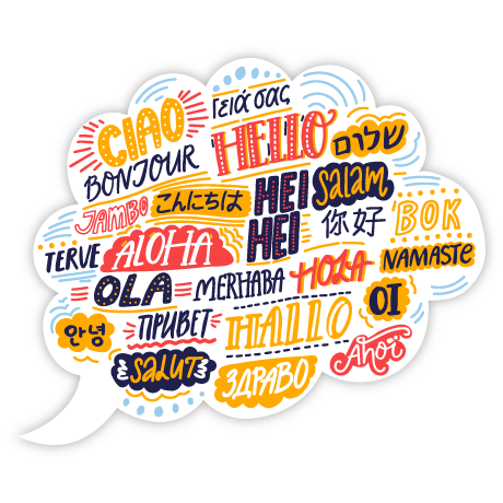 Our students speak 167 languages