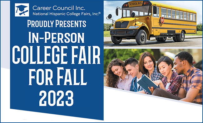 National Hispanic College Fair Set for Oct. 13; Financial Aid Sessions Oct. 11 and 12
