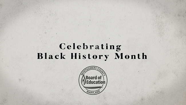Black History Month Video