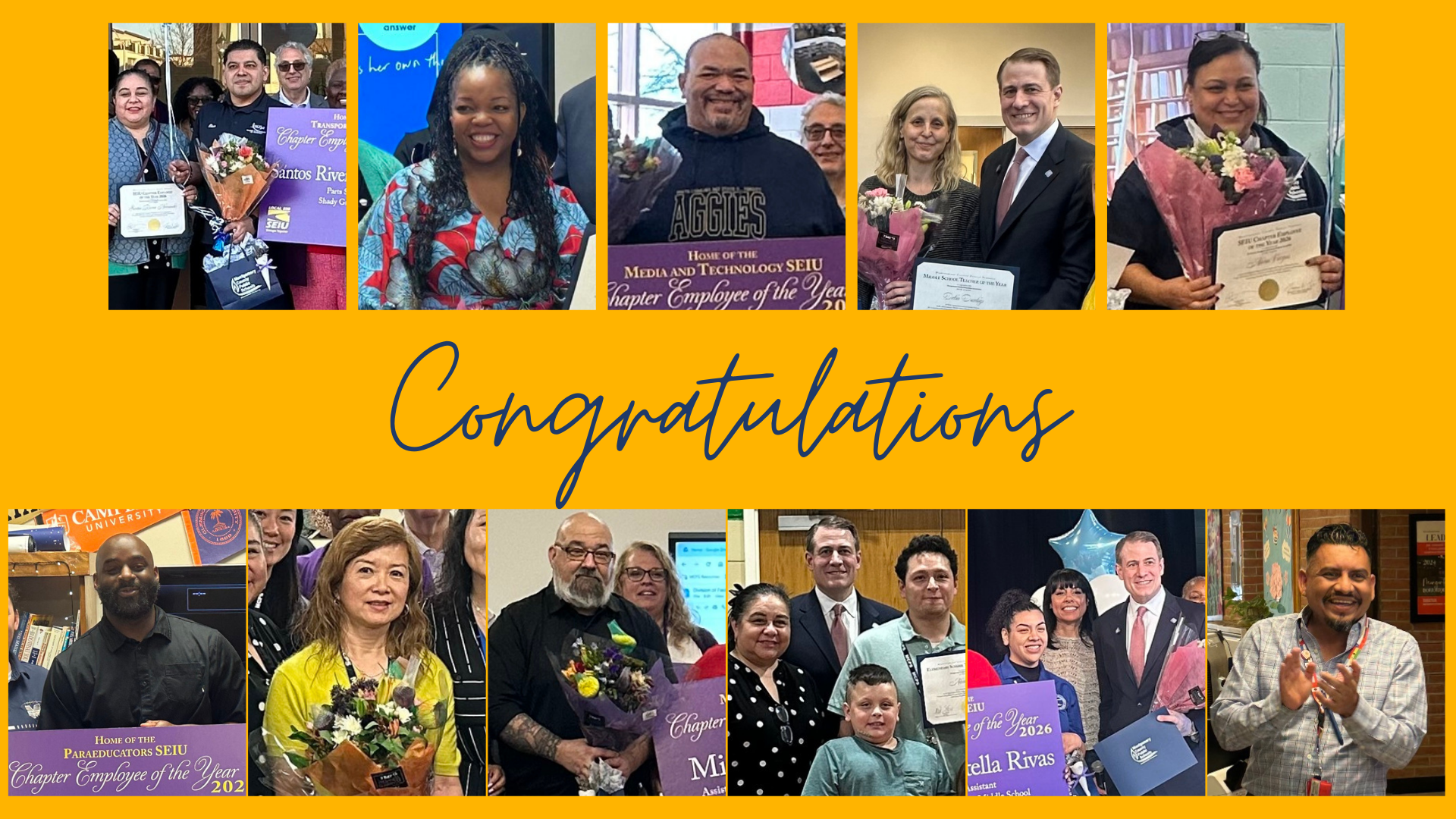 Celebration Express: MCPS Surprises 11 Top Employees Across the County